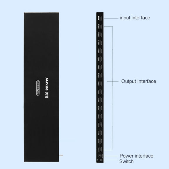Measy SPH116 1 to 16 4K HDMI 1080P Simultaneous Display Splitter(AU Plug)