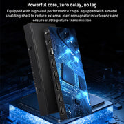 Measy SWH4651 4K 60Hz 5 In 1 Out HDMI Converter Switcher, Plug Type: EU Plug (Black)