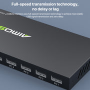 AIMOS AM-KM804 USB 8 In 4 Out Switch