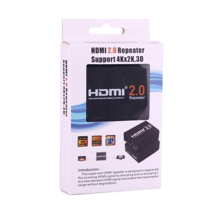 2160P Full HD HDMI 2.0 Amplifier Repeater,  Support 4K x 2K, 3D - Amplifier by PMC Jewellery | Online Shopping South Africa | PMC Jewellery | Buy Now Pay Later Mobicred