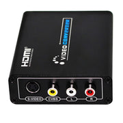 HDMI to Composite / AV S-Video Converter RCA CVBS/L/R Video Converter Adapter, AU Plug
