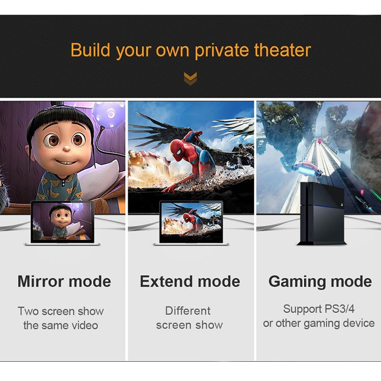 ROCKETEK HDMI01Y-2 HDMI 2.0 4K 30Hz 3D HD Gold-plated Connector HDMI Cable for All HDMI Devices, Length: 2m - free shipping - PMC TechLife - Order now!