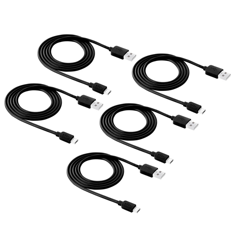 5 PCS HAWEEL 1m High Speed Micro USB to USB Data Sync Charging Cable Kits, For Samsung, Huawei, Xiaomi, LG, HTC and other Smartphones - free shipping - PMC TechLife - Order now!