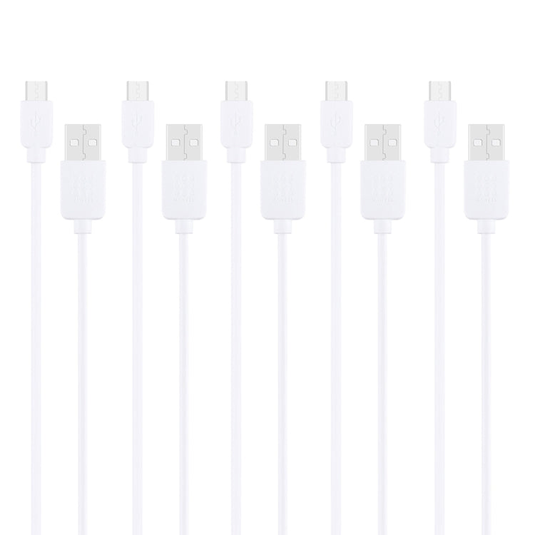 5 PCS HAWEEL 1m High Speed Micro USB to USB Data Sync Charging Cable Kits, For Samsung, Huawei, Xiaomi, LG, HTC and other Smartphones - Micro USB Cable by PMC TechLife | Online Shopping South Africa | PMC TechLife