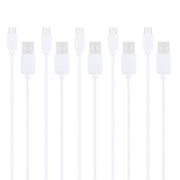 5 PCS HAWEEL 1m High Speed Micro USB to USB Data Sync Charging Cable Kits, For Samsung, Huawei, Xiaomi, LG, HTC and other Smartphones