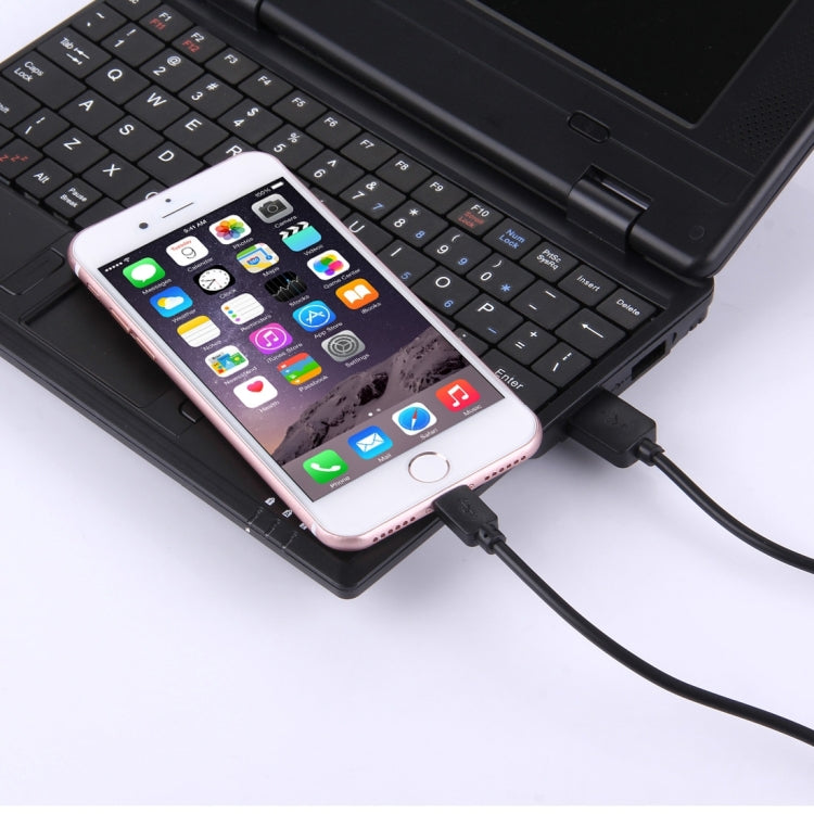 4 PCS HAWEEL 1m High Speed 8 pin to USB Sync and Charging Cable Kit for iPhone, iPad(Black)