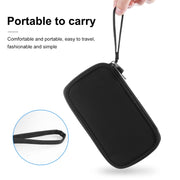 HAWEEL Electronic Organizer Double Layers Storage Bag for Cables, Charger, Power Bank, Phones, Earphones(Black)