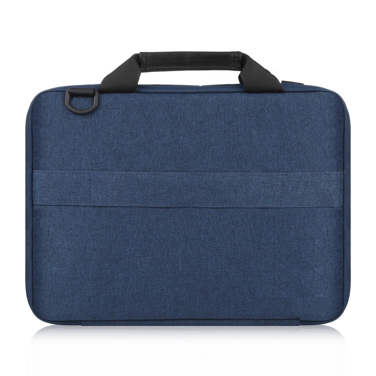 HAWEEL 15.0 inch -16.0 inch Briefcase Crossbody Laptop Bag For Macbook, Lenovo Thinkpad, ASUS, HP(Navy Blue) - 15 inch by HAWEEL | Online Shopping South Africa | PMC TechLife | Buy Now Pay Later Mobicred