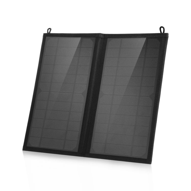HAWEEL 12W 2 Panels Foldable Solar Panel Charger Bag with 5V / 3.1A Max Dual USB Ports, Support QC3.0 and AFC - free shipping - PMC Jewellery - Order now!