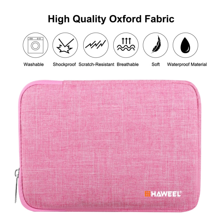 HAWEEL 7.9 inch Sleeve Case Zipper Briefcase Carrying Bag, For iPad mini 4 / iPad mini 3 / iPad mini 2 / iPad mini, Galaxy, Lenovo, Sony, Xiaomi, Huawei 7.9 inch Tablets(Pink) - free shipping - PMC Jewellery - Order now!