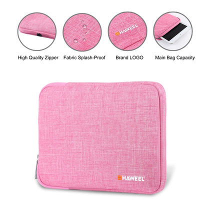 HAWEEL 7.9 inch Sleeve Case Zipper Briefcase Carrying Bag, For iPad mini 4 / iPad mini 3 / iPad mini 2 / iPad mini, Galaxy, Lenovo, Sony, Xiaomi, Huawei 7.9 inch Tablets(Pink) - free shipping - PMC Jewellery - Order now!