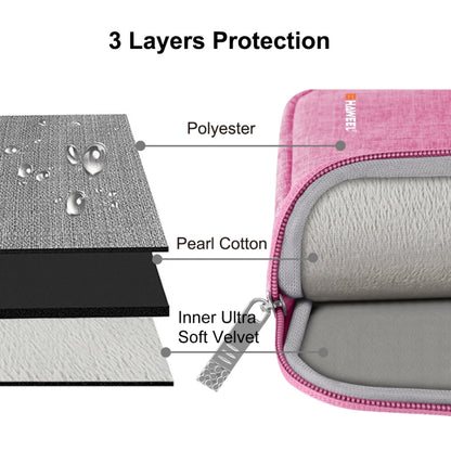HAWEEL 7.9 inch Sleeve Case Zipper Briefcase Carrying Bag, For iPad mini 4 / iPad mini 3 / iPad mini 2 / iPad mini, Galaxy, Lenovo, Sony, Xiaomi, Huawei 7.9 inch Tablets(Pink) - free shipping - PMC Jewellery - Order now!