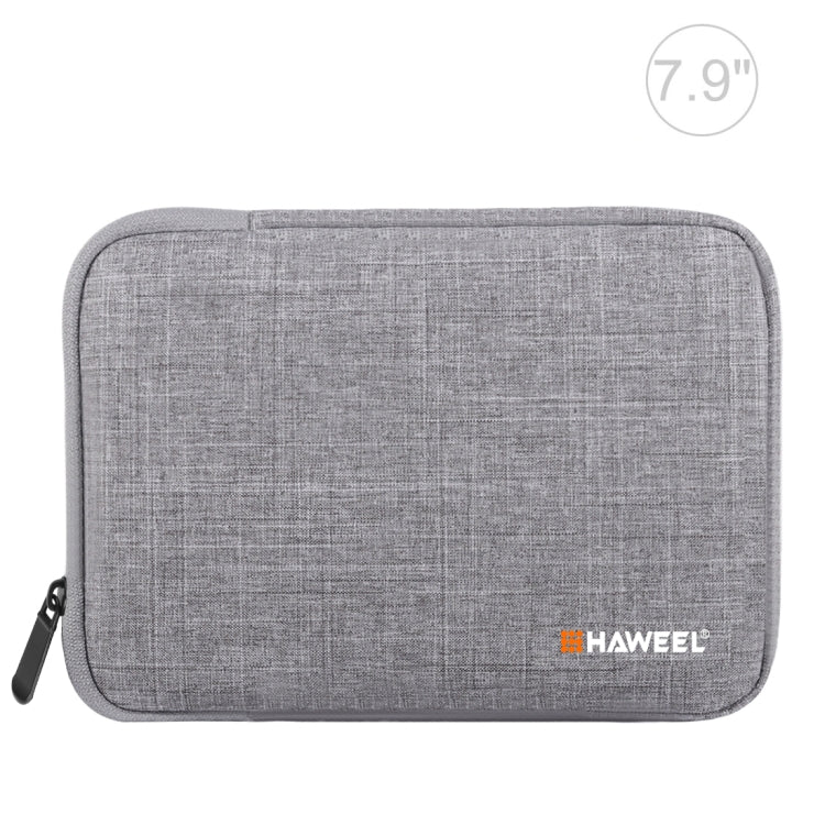HAWEEL 7.9 inch Sleeve Case Zipper Briefcase Carrying Bag, For iPad mini 4 / iPad mini 3 / iPad mini 2 / iPad mini, Galaxy, Lenovo, Sony, Xiaomi, Huawei 7.9 inch Tablets(Grey) - free shipping - PMC Jewellery - Order now!