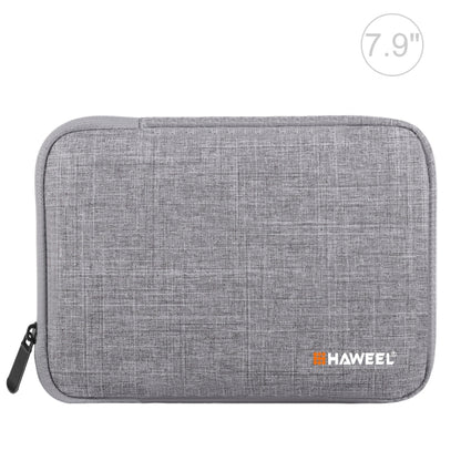 HAWEEL 7.9 inch Sleeve Case Zipper Briefcase Carrying Bag, For iPad mini 4 / iPad mini 3 / iPad mini 2 / iPad mini, Galaxy, Lenovo, Sony, Xiaomi, Huawei 7.9 inch Tablets(Grey) - free shipping - PMC Jewellery - Order now!
