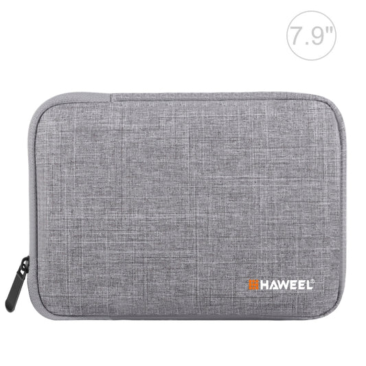 HAWEEL 7.9 inch Sleeve Case Zipper Briefcase Carrying Bag, For iPad mini 4 / iPad mini 3 / iPad mini 2 / iPad mini, Galaxy, Lenovo, Sony, Xiaomi, Huawei 7.9 inch Tablets(Grey) - free shipping - PMC Jewellery - Order now!
