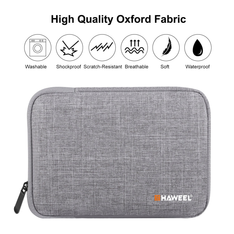 HAWEEL 7.9 inch Sleeve Case Zipper Briefcase Carrying Bag, For iPad mini 4 / iPad mini 3 / iPad mini 2 / iPad mini, Galaxy, Lenovo, Sony, Xiaomi, Huawei 7.9 inch Tablets(Grey) - free shipping - PMC Jewellery - Order now!