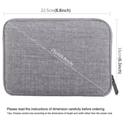 HAWEEL 7.9 inch Sleeve Case Zipper Briefcase Carrying Bag, For iPad mini 4 / iPad mini 3 / iPad mini 2 / iPad mini, Galaxy, Lenovo, Sony, Xiaomi, Huawei 7.9 inch Tablets(Grey) - free shipping - PMC Jewellery - Order now!
