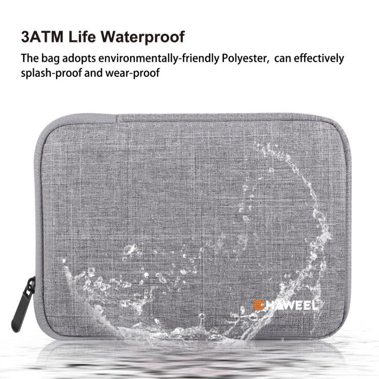 HAWEEL 7.9 inch Sleeve Case Zipper Briefcase Carrying Bag, For iPad mini 4 / iPad mini 3 / iPad mini 2 / iPad mini, Galaxy, Lenovo, Sony, Xiaomi, Huawei 7.9 inch Tablets(Grey) - free shipping - PMC Jewellery - Order now!