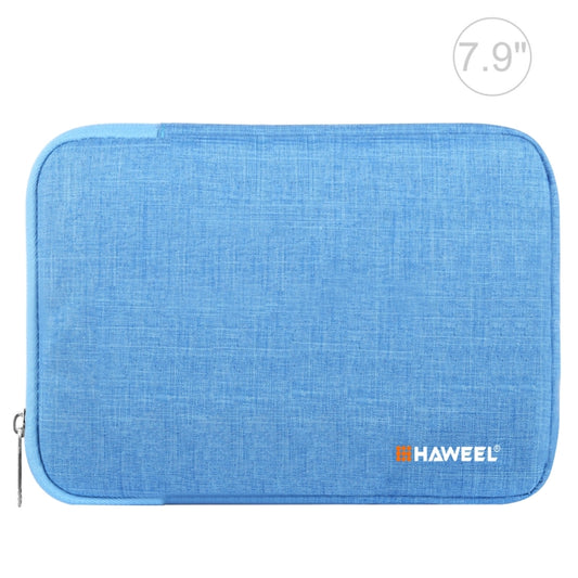 HAWEEL 7.9 inch Sleeve Case Zipper Briefcase Carrying Bag, For iPad mini 4 / iPad mini 3 / iPad mini 2 / iPad mini, Galaxy, Lenovo, Sony, Xiaomi, Huawei 7.9 inch Tablets(Blue) - free shipping - PMC Jewellery - Order now!