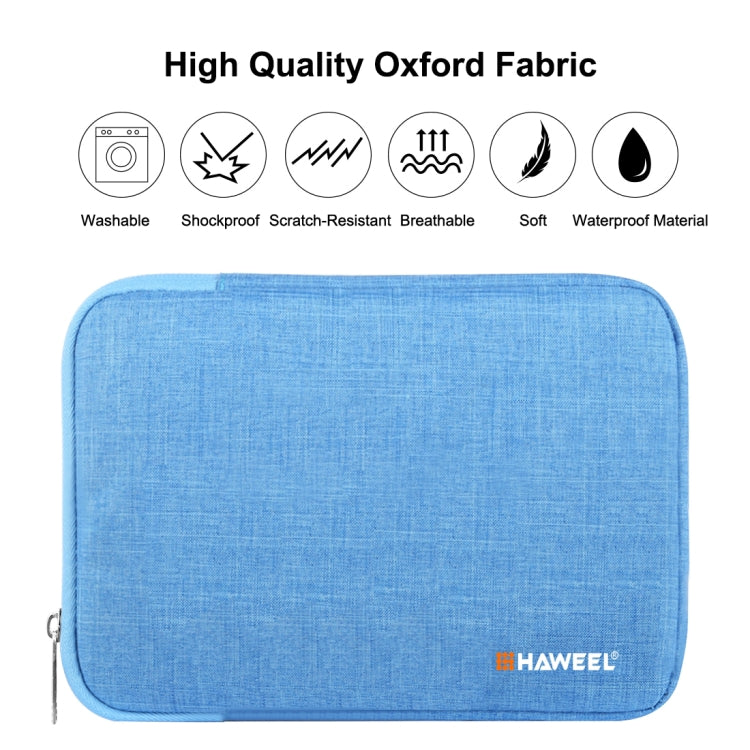HAWEEL 7.9 inch Sleeve Case Zipper Briefcase Carrying Bag, For iPad mini 4 / iPad mini 3 / iPad mini 2 / iPad mini, Galaxy, Lenovo, Sony, Xiaomi, Huawei 7.9 inch Tablets(Blue) - free shipping - PMC Jewellery - Order now!
