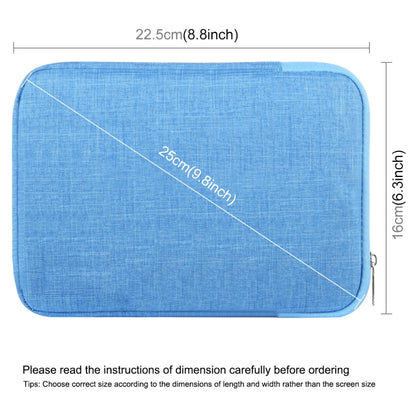 HAWEEL 7.9 inch Sleeve Case Zipper Briefcase Carrying Bag, For iPad mini 4 / iPad mini 3 / iPad mini 2 / iPad mini, Galaxy, Lenovo, Sony, Xiaomi, Huawei 7.9 inch Tablets(Blue) - free shipping - PMC Jewellery - Order now!