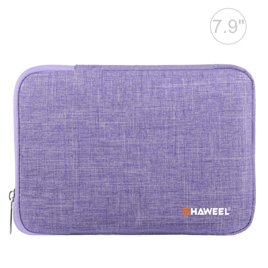 HAWEEL 7.9 inch Sleeve Case Zipper Briefcase Carrying Bag, For iPad mini 4 / iPad mini 3 / iPad mini 2 / iPad mini, Galaxy, Lenovo, Sony, Xiaomi, Huawei 7.9 inch Tablets(Purple) - free shipping - PMC Jewellery - Order now!