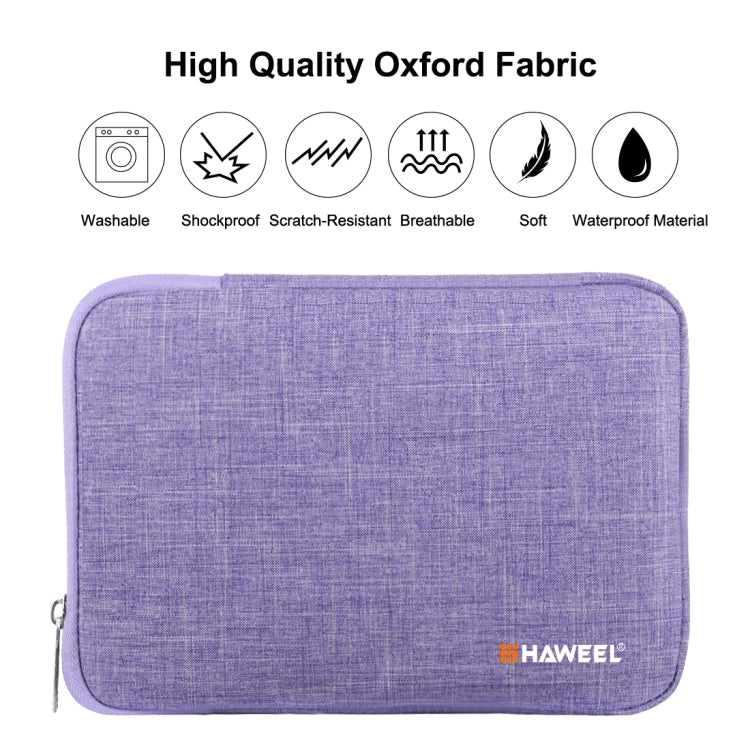HAWEEL 7.9 inch Sleeve Case Zipper Briefcase Carrying Bag, For iPad mini 4 / iPad mini 3 / iPad mini 2 / iPad mini, Galaxy, Lenovo, Sony, Xiaomi, Huawei 7.9 inch Tablets(Purple) - free shipping - PMC Jewellery - Order now!