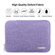 HAWEEL 7.9 inch Sleeve Case Zipper Briefcase Carrying Bag, For iPad mini 4 / iPad mini 3 / iPad mini 2 / iPad mini, Galaxy, Lenovo, Sony, Xiaomi, Huawei 7.9 inch Tablets(Purple)
