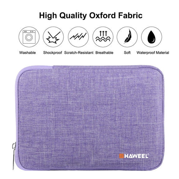 HAWEEL 7.9 inch Sleeve Case Zipper Briefcase Carrying Bag, For iPad mini 4 / iPad mini 3 / iPad mini 2 / iPad mini, Galaxy, Lenovo, Sony, Xiaomi, Huawei 7.9 inch Tablets(Purple)