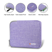 HAWEEL 9.7 inch Sleeve Case Zipper Briefcase Carrying Bag, For iPad 9.7 inch / iPad Pro 9.7 inch, Galaxy, Lenovo, Sony, Xiaomi, Huawei 9.7 inch Tablets(Purple)