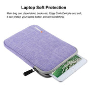 HAWEEL 9.7 inch Sleeve Case Zipper Briefcase Carrying Bag, For iPad 9.7 inch / iPad Pro 9.7 inch, Galaxy, Lenovo, Sony, Xiaomi, Huawei 9.7 inch Tablets(Purple)