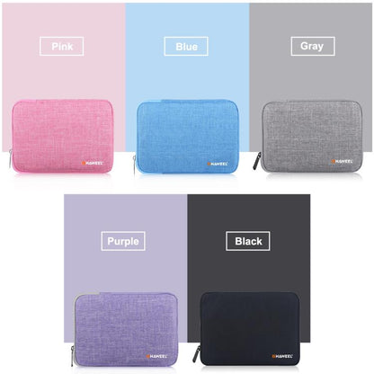 HAWEEL 9.7 inch Sleeve Case Zipper Briefcase Carrying Bag, For iPad 9.7 inch / iPad Pro 9.7 inch, Galaxy, Lenovo, Sony, Xiaomi, Huawei 9.7 inch Tablets(Purple) - free shipping - PMC Jewellery - Order now!