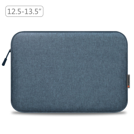 HAWEEL 13 inch Laptop Sleeve Case Zipper Briefcase Bag for 12.5-13.5 inch Laptop(Dark Blue) - 12.1 inch by HAWEEL | Online Shopping South Africa | PMC Jewellery | Buy Now Pay Later Mobicred