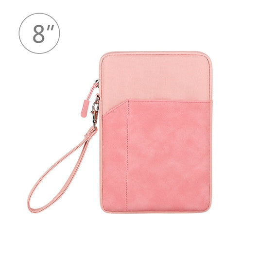 HAWEEL Splash-proof Pouch Sleeve Tablet Bag for iPad mini, 7.9-8.4 inch Tablets(Pink) - free shipping - PMC Jewellery - Order now!