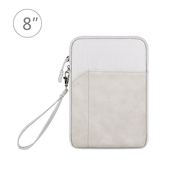 HAWEEL Splash-proof Pouch Sleeve Tablet Bag for iPad mini, 7.9-8.4 inch Tablets(Light Grey) - free shipping - PMC Jewellery - Order now!