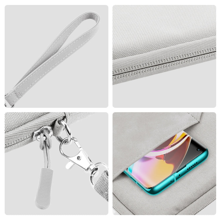 HAWEEL Splash-proof Pouch Sleeve Tablet Bag for iPad mini, 7.9-8.4 inch Tablets(Light Grey) - free shipping - PMC Jewellery - Order now!
