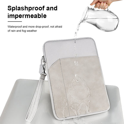 HAWEEL Splash-proof Pouch Sleeve Tablet Bag for iPad mini, 7.9-8.4 inch Tablets(Light Grey) - free shipping - PMC Jewellery - Order now!