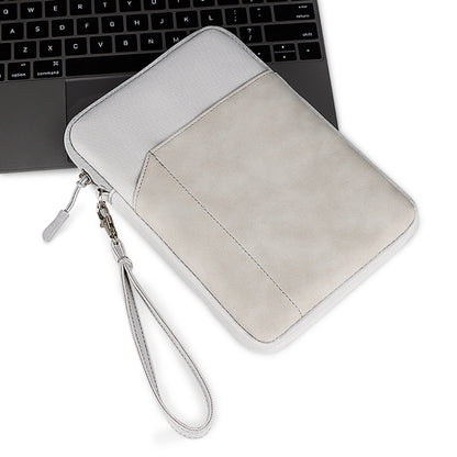 HAWEEL Splash-proof Pouch Sleeve Tablet Bag for iPad mini, 7.9-8.4 inch Tablets(Light Grey) - free shipping - PMC Jewellery - Order now!