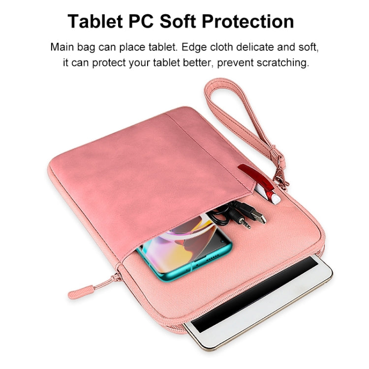HAWEEL Splash-proof Pouch Sleeve Tablet Bag for iPad, 9.7 -11 inch Tablets(Pink) - free shipping - PMC Jewellery - Order now!