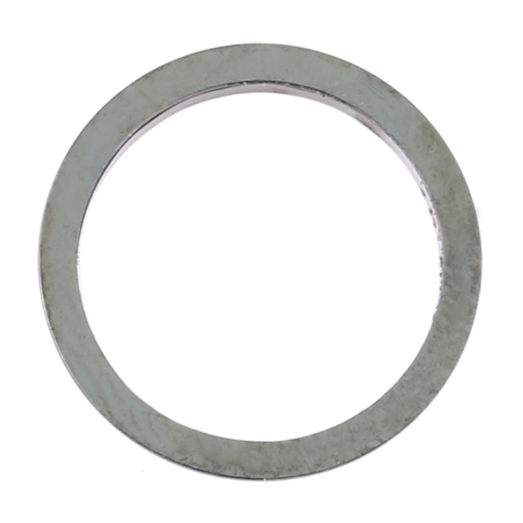3 PCS Rear Camera Glass Lens Metal Protector Hoop Ring for iPhone 12 Pro(Aqua Blue)