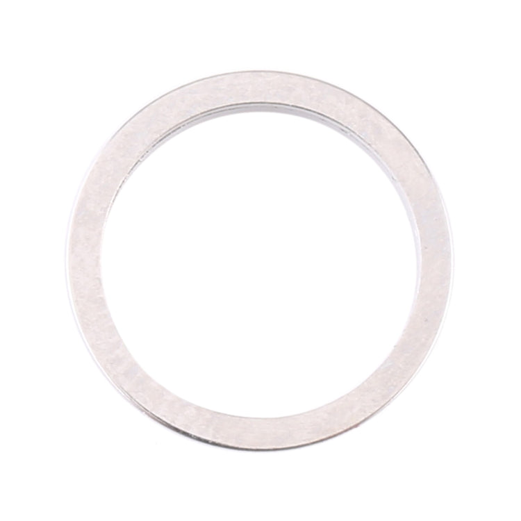 3 PCS Rear Camera Glass Lens Metal Protector Hoop Ring for iPhone 12 Pro(Silver)