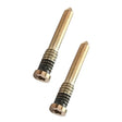 100 PCS Charging Port Screws for iPhone 12(Gold) - Metal Parts by PMc TechLife | Online Shopping South Africa | PMc TechLife | Buy Now Pay Later Mobicred