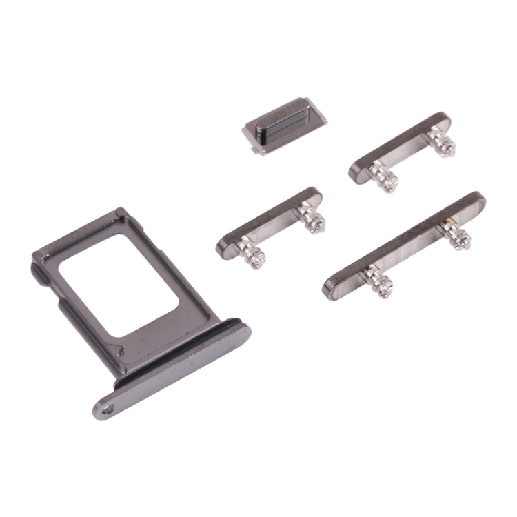 SIM Card Tray + SIM Card Tray + Side Keys for iPhone 13 Pro(Graphite) - Others by PMc TechLife | Online Shopping South Africa | PMc TechLife | Buy Now Pay Later Mobicred