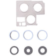 Camera Lens Cover With Retaining Bracket for iPhone 13 Pro(Sierra Blue) - Camera Series by PMC TechLife | Online Shopping South Africa | PMC TechLife | Buy Now Pay Later Mobicred