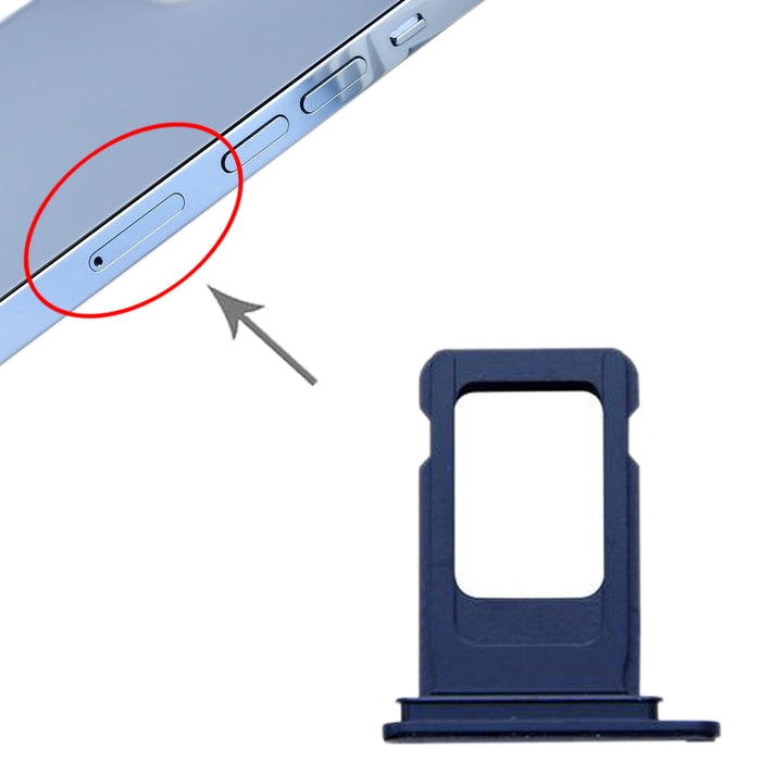 SIM+SIM Card Tray for iPhone 13 Pro Max(Blue) - Others by PMc TechLife | Online Shopping South Africa | PMc TechLife | Buy Now Pay Later Mobicred