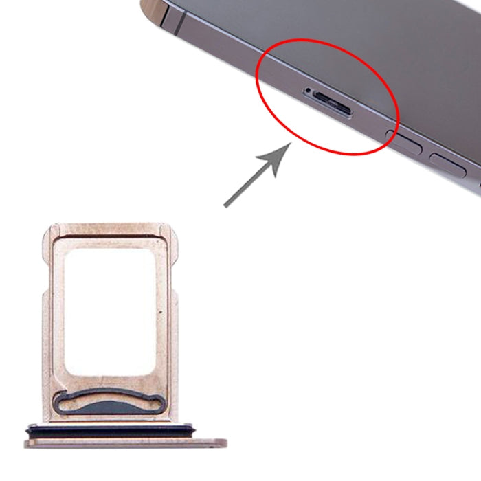 SIM+SIM Card Tray for iPhone 13 Pro(Gold) - Others by PMc TechLife | Online Shopping South Africa | PMc TechLife | Buy Now Pay Later Mobicred