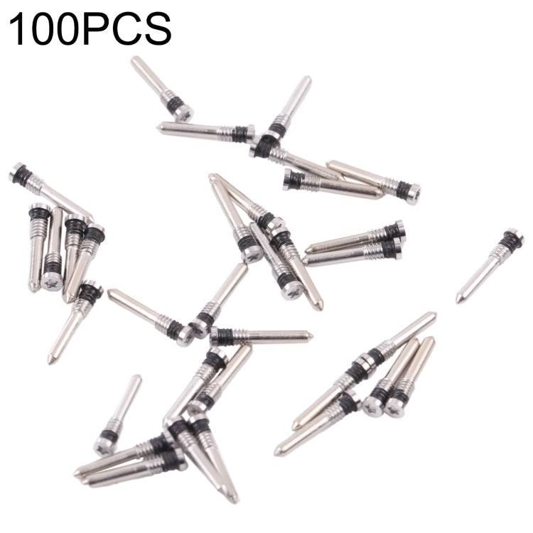 100 PCS Charging Port Screws for iPhone 13 mini (Silver) - Others by PMc TechLife | Online Shopping South Africa | PMc TechLife | Buy Now Pay Later Mobicred