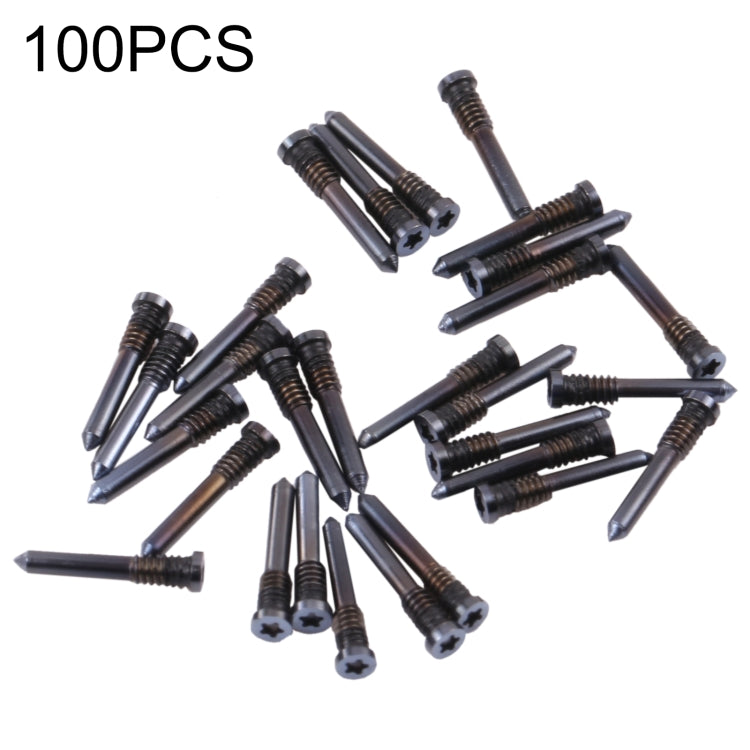 100 PCS Charging Port Screws for iPhone 13 Pro (Black) - Others by PMc TechLife | Online Shopping South Africa | PMc TechLife | Buy Now Pay Later Mobicred