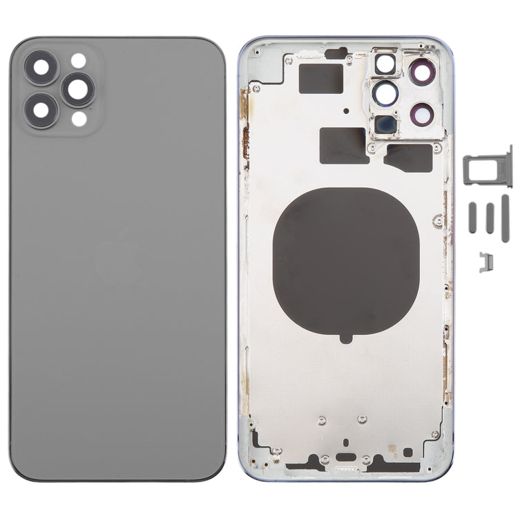Back Cover with Appearance Imitation of iP13 Pro Max for iPhone 11 Pro Max(Gray) - Back Cover by PMC Jewellery | Online Shopping South Africa | PMC Jewellery | Buy Now Pay Later Mobicred