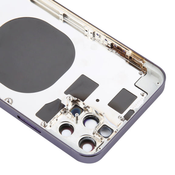 Back Cover with Appearance Imitation of iP13 Pro Max for iPhone 11 Pro Max(Purple)